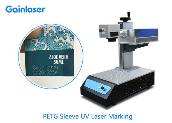 5 Watt 0,15 mm plastikowa maszyna do znakowania laserowego do kodu QR