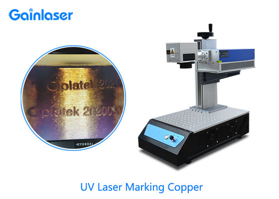 Nanosecond 3W UV Laser Marking Equipment For Copper