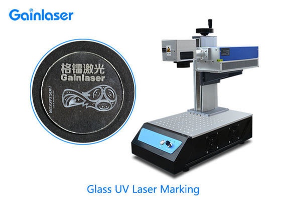 5Watt 0,15mm szklana maszyna do znakowania laserowego do kodów kreskowych