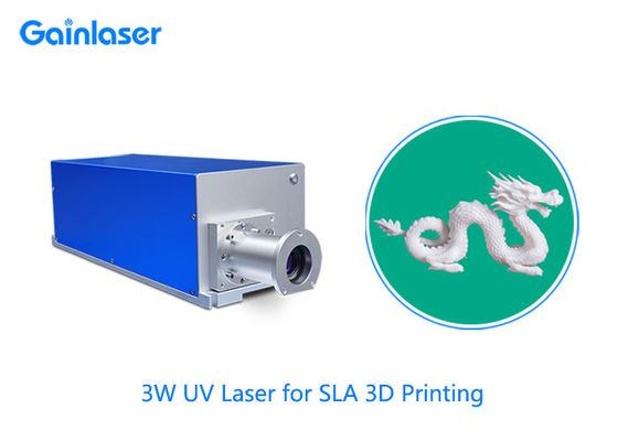 Laser UV 355nm 3W do stereolitografii druku 3D